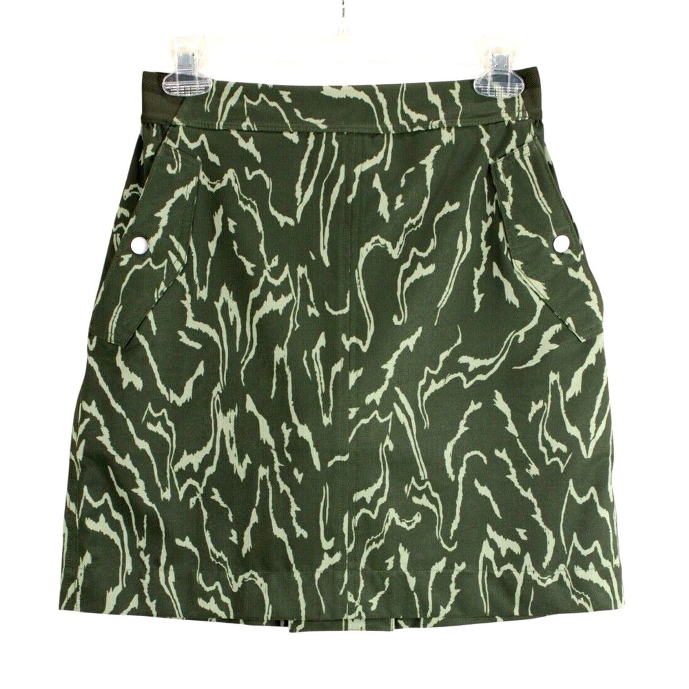 Athleta Vienna Skirt Size 2 Eucalyptus Olive Green Stretch Golf Tennis‎